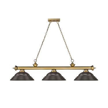 Z-Lite Cordon Three Light Billiard - 2306-3-BILL-STSHADE 13