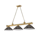 Z-Lite Cordon Three Light Billiard - 2306-3-BILL-STSHADE 16