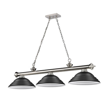Z-Lite Cordon Three Light Billiard - 2306-3-BILL-STSHADE 42