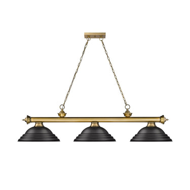Z-Lite Cordon Three Light Billiard - 2306-3-BILL-STSHADE 20