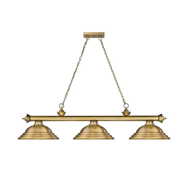Z-Lite Cordon Three Light Billiard - 2306-3-BILL-STSHADE 26