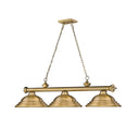 Z-Lite Cordon Three Light Billiard - 2306-3-BILL-STSHADE 27