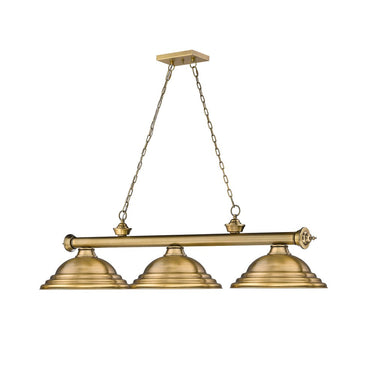 Z-Lite Cordon Three Light Billiard - 2306-3-BILL-STSHADE 27