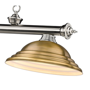 Z-Lite Cordon Three Light Billiard - 2306-3-BILL-STSHADE 48