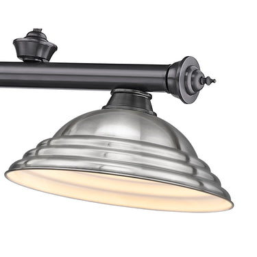 Z-Lite Cordon Three Light Billiard - 2306-3-BILL-STSHADE 55