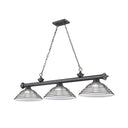 Z-Lite Cordon Three Light Billiard - 2306-3-BILL-STSHADE 56