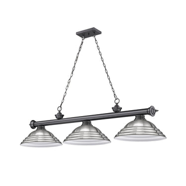 Z-Lite Cordon Three Light Billiard - 2306-3-BILL-STSHADE 56
