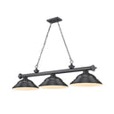Z-Lite Cordon Three Light Billiard - 2306-3-BILL-STSHADE 59