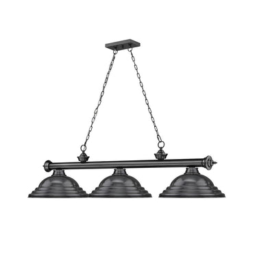 Z-Lite Cordon Three Light Billiard - 2306-3-BILL-STSHADE 61