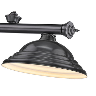 Z-Lite Cordon Three Light Billiard - 2306-3-BILL-STSHADE 62