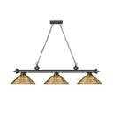 Z-Lite Cordon Three Light Billiard - 2306-3-BILL-STSHADE 67