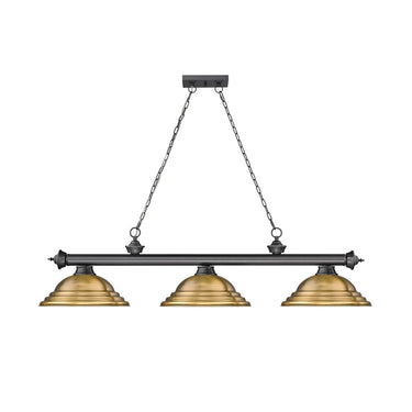 Z-Lite Cordon Three Light Billiard - 2306-3-BILL-STSHADE 67