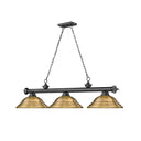 Z-Lite Cordon Three Light Billiard - 2306-3-BILL-STSHADE 68