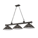 Z-Lite Cordon Three Light Billiard - 2306-3-BILL-STSHADE 77