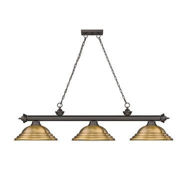 Z-Lite Cordon Three Light Billiard - 2306-3-BILL-STSHADE 81