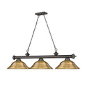 Z-Lite Cordon Three Light Billiard - 2306-3-BILL-STSHADE 82