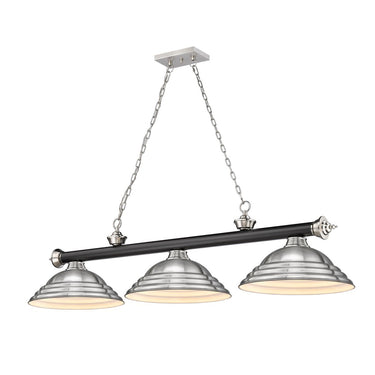 Z-Lite Cordon Three Light Billiard - 2306-3-BILL-STSHADE 87