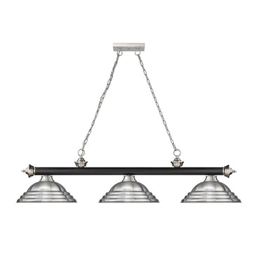 Z-Lite Cordon Three Light Billiard - 2306-3-BILL-STSHADE 88