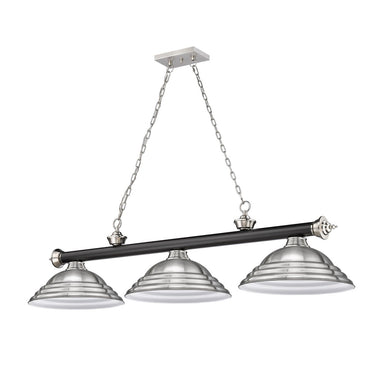 Z-Lite Cordon Three Light Billiard - 2306-3-BILL-STSHADE 91