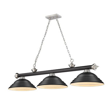 Z-Lite Cordon Three Light Billiard - 2306-3-BILL-STSHADE 94