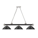 Z-Lite Cordon Three Light Billiard - 2306-3-BILL-STSHADE 95