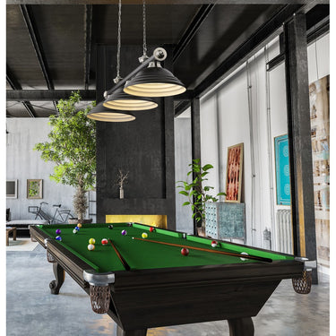 Z-Lite Cordon Three Light Billiard - 2306-3-BILL-STSHADE 99