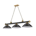 Z-Lite Cordon Three Light Billiard - 2306-3-BILL-STSHADE 105