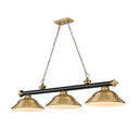 Z-Lite Cordon Three Light Billiard - 2306-3-BILL-STSHADE 108