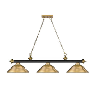 Z-Lite Cordon Three Light Billiard - 2306-3-BILL-STSHADE 109
