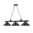 Z-Lite Cordon Three Light Billiard - 2306-3-BILL-STSHADE 116
