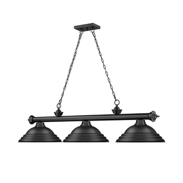 Z-Lite Cordon Three Light Billiard - 2306-3-BILL-STSHADE 116