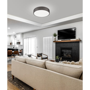 Z-Lite Coronado 50W 1 Light Flush Mount 14
