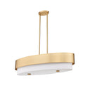 Z-Lite Counterpoint 16" 5 Light Linear Chandelier 12