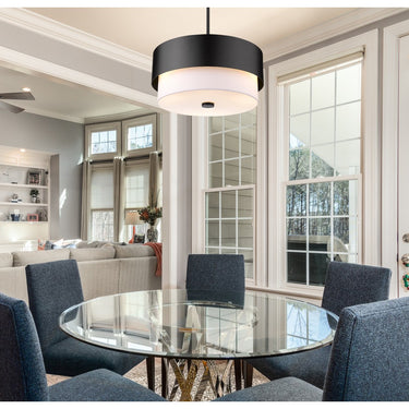 Z-Lite Counterpoint 18" 3 Light Pendant 6