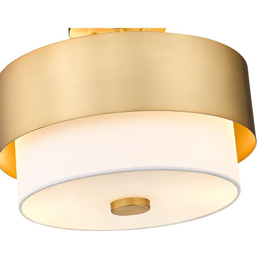 Z-Lite Counterpoint 2 Light Semi Flush Mount 11