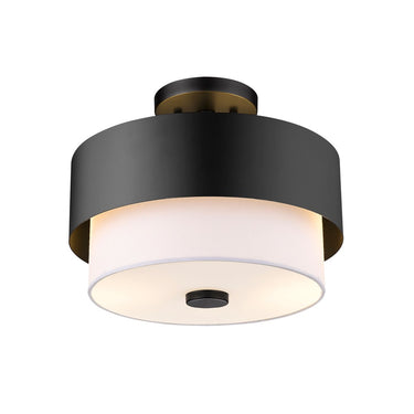 Z-Lite Counterpoint 2 Light Semi Flush Mount 2
