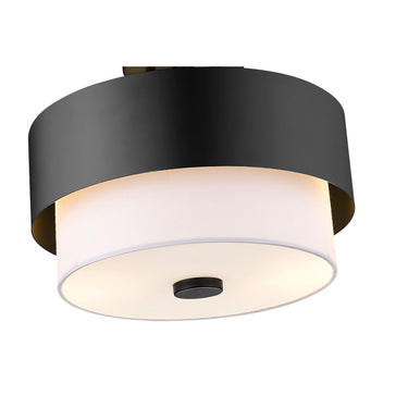 Z-Lite Counterpoint 2 Light Semi Flush Mount 3
