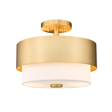 Z-Lite Counterpoint 2 Light Semi Flush Mount 8