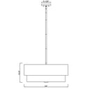 Z-Lite Counterpoint 24" 5 Light Chandelier 7