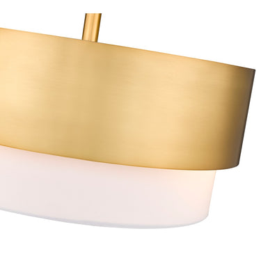 Z-Lite Counterpoint 3 Light Semi Flush Mount 11