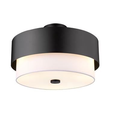 Z-Lite Counterpoint 3 Light Semi Flush Mount 2