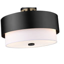 Z-Lite Counterpoint 3 Light Semi Flush Mount 3