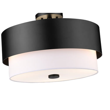 Z-Lite Counterpoint 3 Light Semi Flush Mount 3