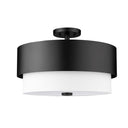 Z-Lite Counterpoint 3 Light Semi Flush Mount 4