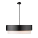 Z-Lite Counterpoint 31.5" 6 Light Chandelier 1