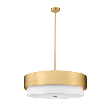 Z-Lite Counterpoint 31.5" 6 Light Chandelier 12