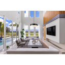 Z-Lite Counterpoint 31.5" 6 Light Chandelier 6