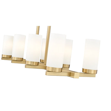 Z-Lite Danica 12" 8 Light Linear Chandelier 11