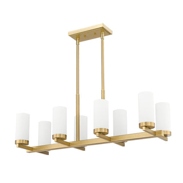 Z-Lite Danica 12" 8 Light Linear Chandelier 12