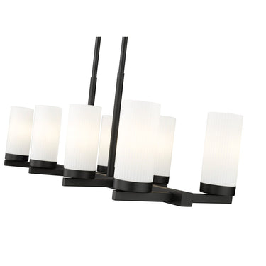 Z-Lite Danica 12" 8 Light Linear Chandelier 3